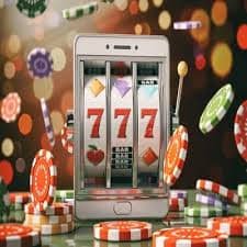 Tampilan aplikasi mobile gue toto dengan menu olahraga, kasino, dan slot